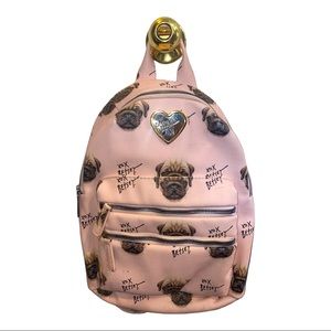 BETSEY JOHNSON Pug Mini Backpack